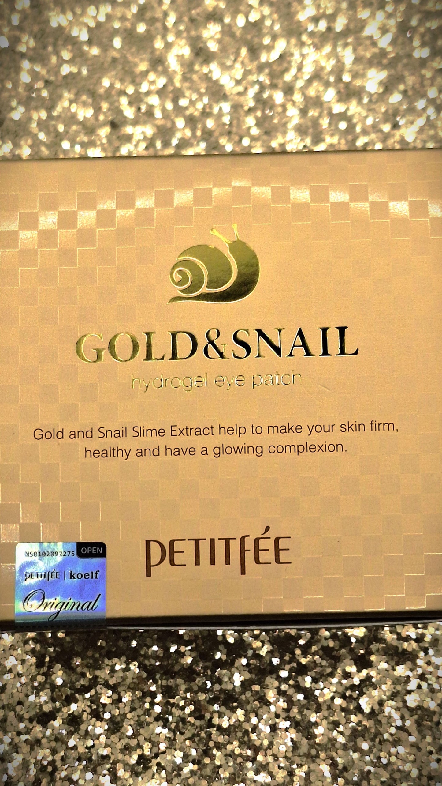 Gold & Snail Eye patches
